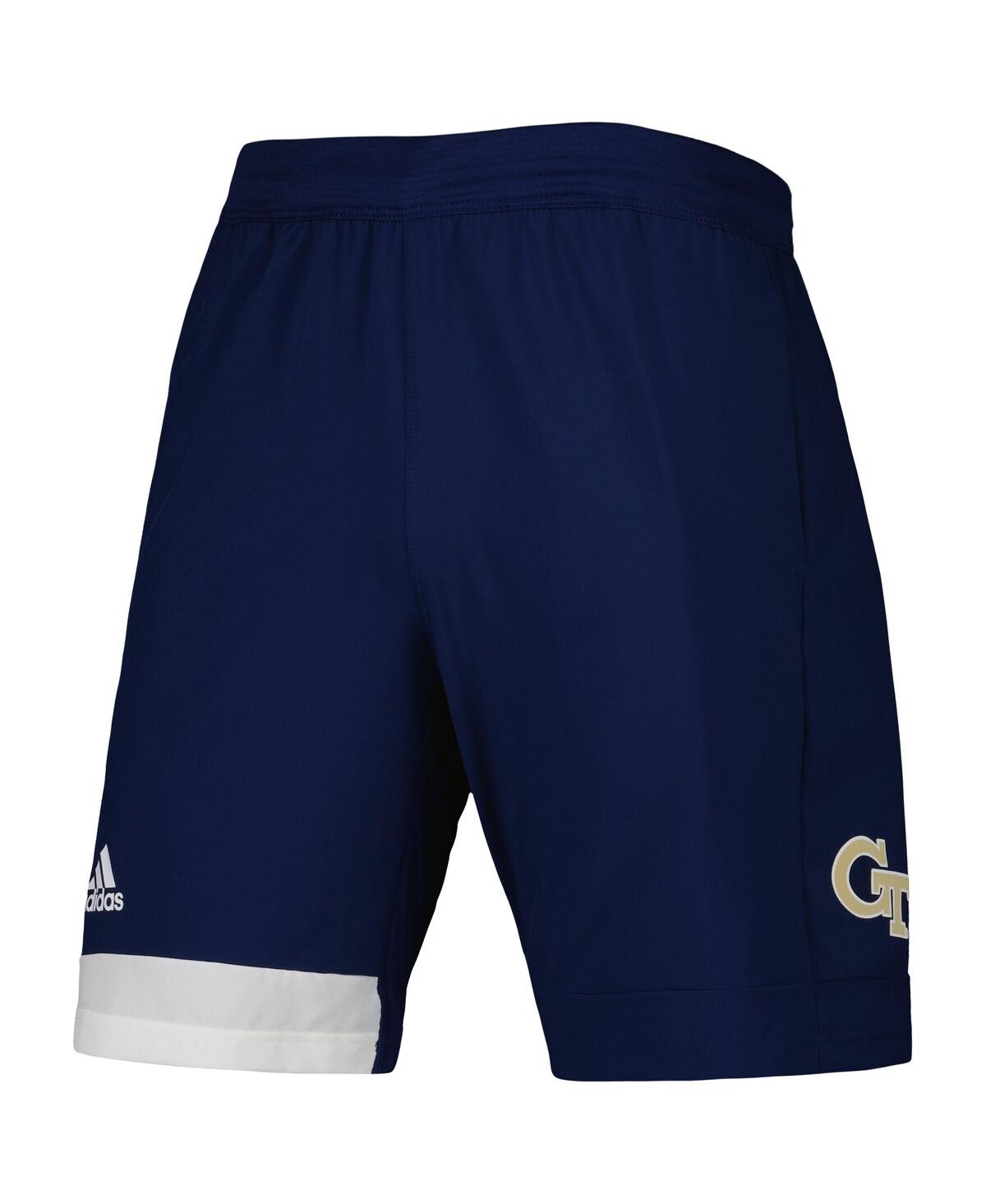 Men's adidasGeorgia Tech Yellow Jackets Training Shorts - Navy