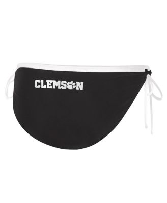 Women's Black Clemson Tigers Perfect Match Bikini Bottom