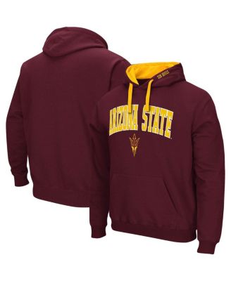 Men's Maroon Arizona State Sun Devils Big and Tall Arch & Logo 2.0 Pullover Hoodie