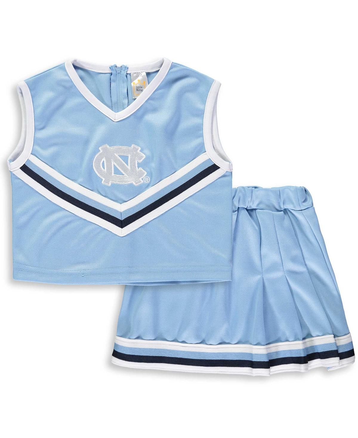 Big GirlsNorth Carolina Tar Heels Two-Piece Cheer Set - Carolina Blue