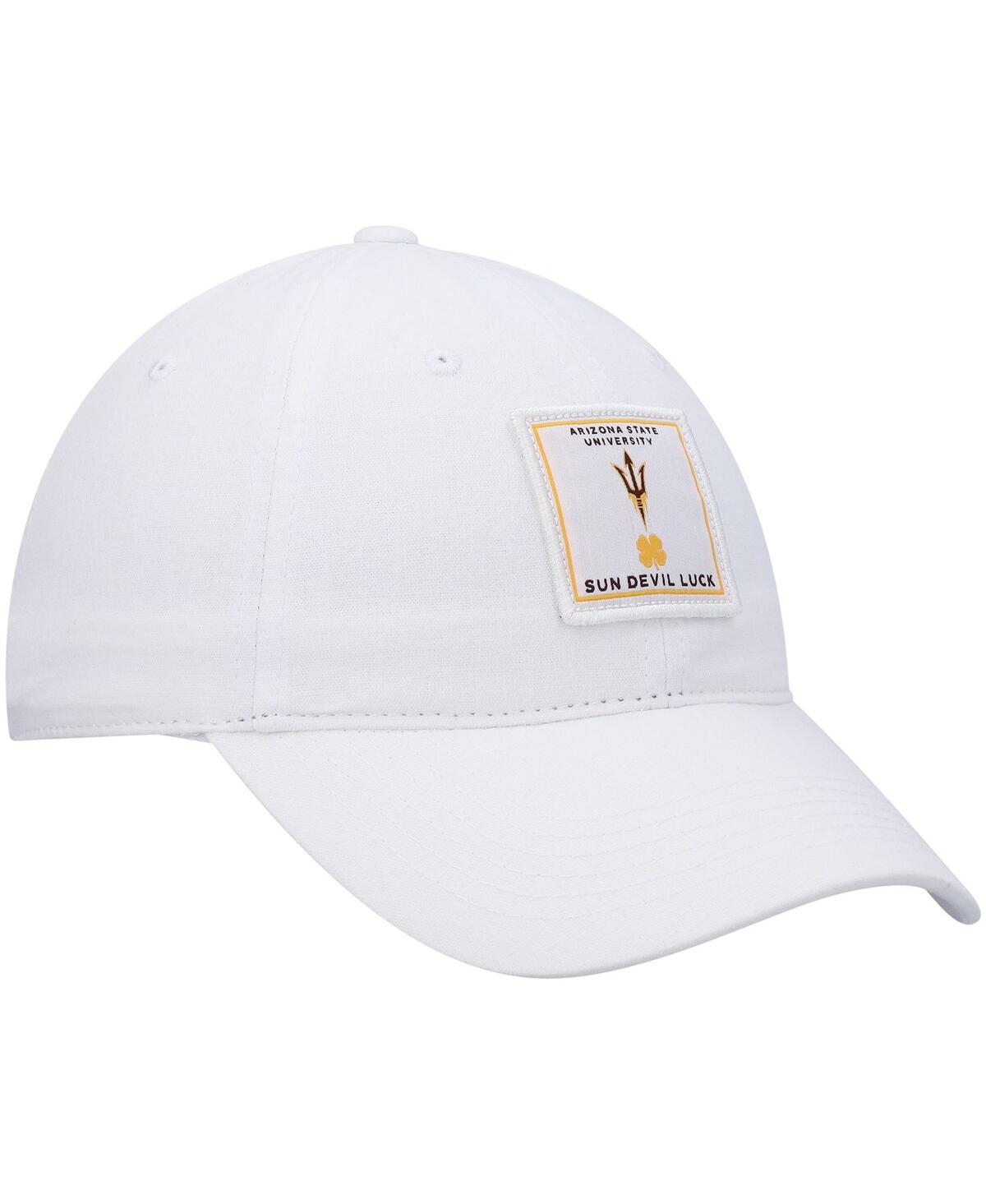 Shop Black Clover Men's White Arizona State Sun Devils Dream Adjustable Hat