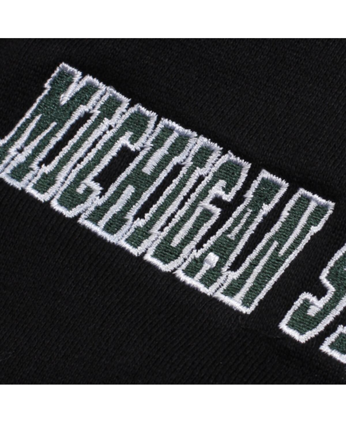 Stadium Athletic Big Boys Charcoal Michigan State Spartans Big Logo Pullover Hoodie In Charcoal
