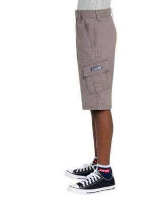 Big Boys Adjustable Waistband Cargo Pocket Shorts