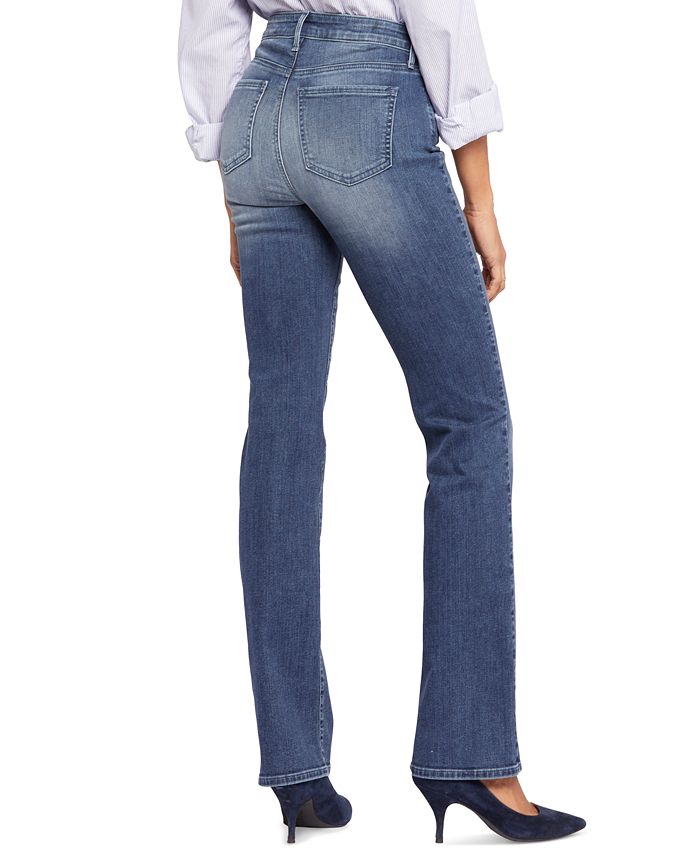 NYDJ Women's Barbara Tummy Control Bootcut Jeans Blue Size 4Petite main image 0