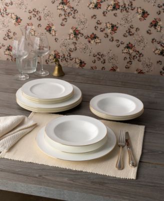Accompanist 12-Piece Dinnerware Set, Service For 4