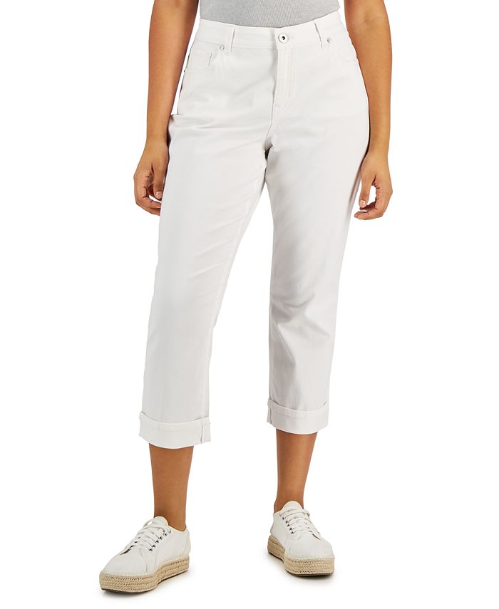 achter Republikeinse partij zoon Style & Co Women's Curvy Cuffed Capri Jeans, Created for Macy's & Reviews -  Jeans - Women - Macy's
