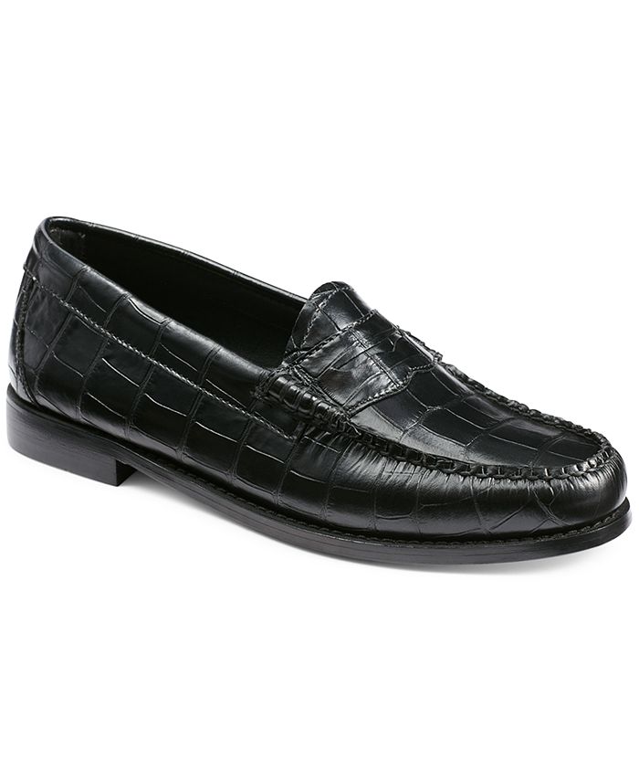 GH Bass Women's Weejuns Whitney Exotic Penny Loafers & Reviews - Flats ...