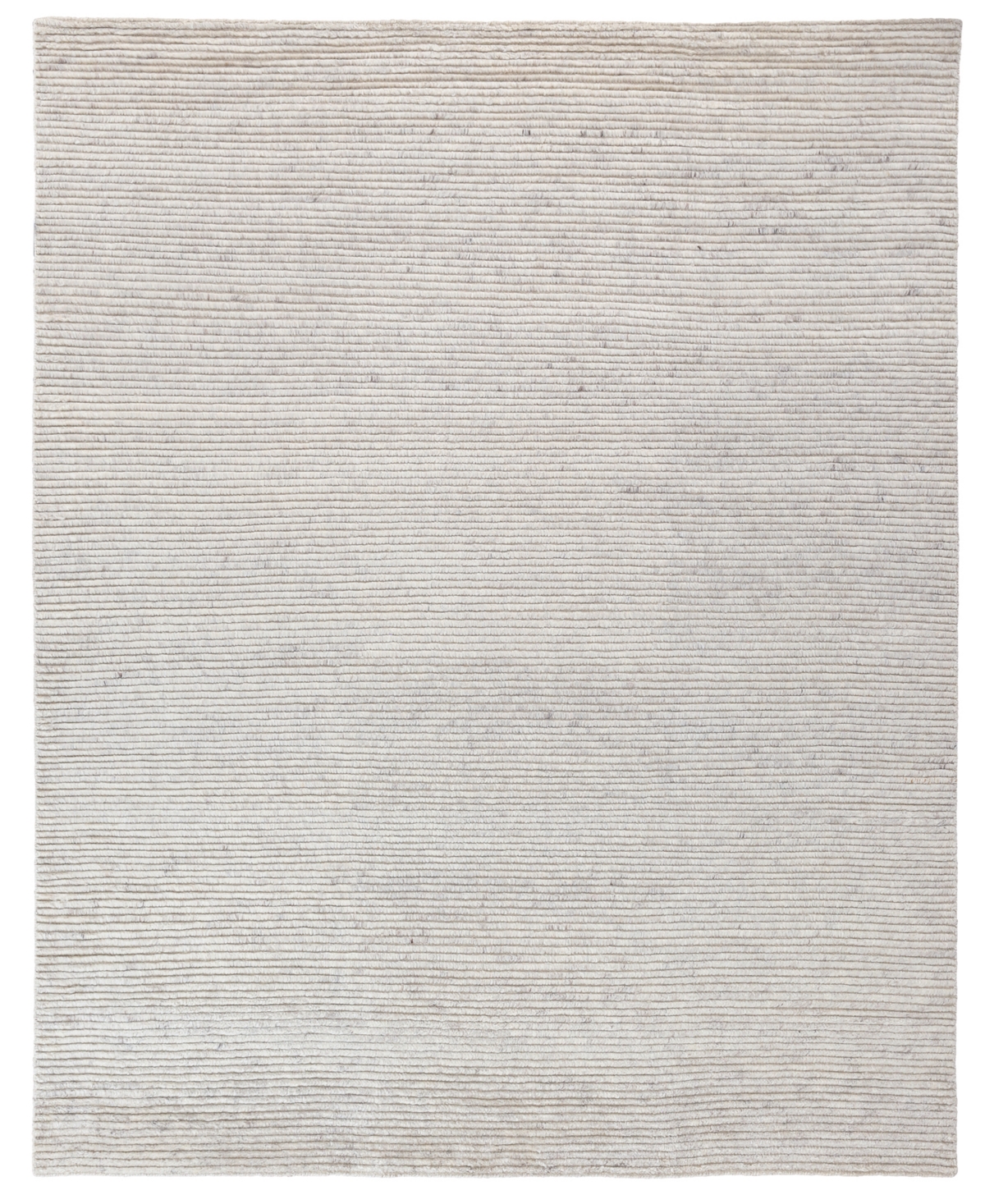Exquisite Rugs Kaza DST5102 9' x 12' Area Rug - Silver Tone