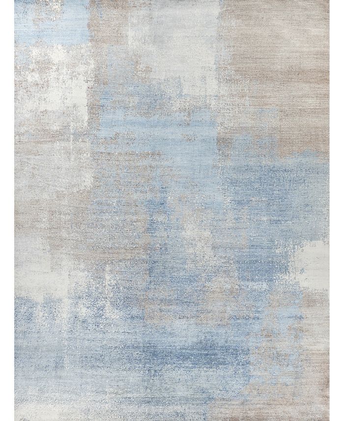 Exquisite Rugs Fine Pure Silk MOS5211 9' x 12' Area Rug Macy's