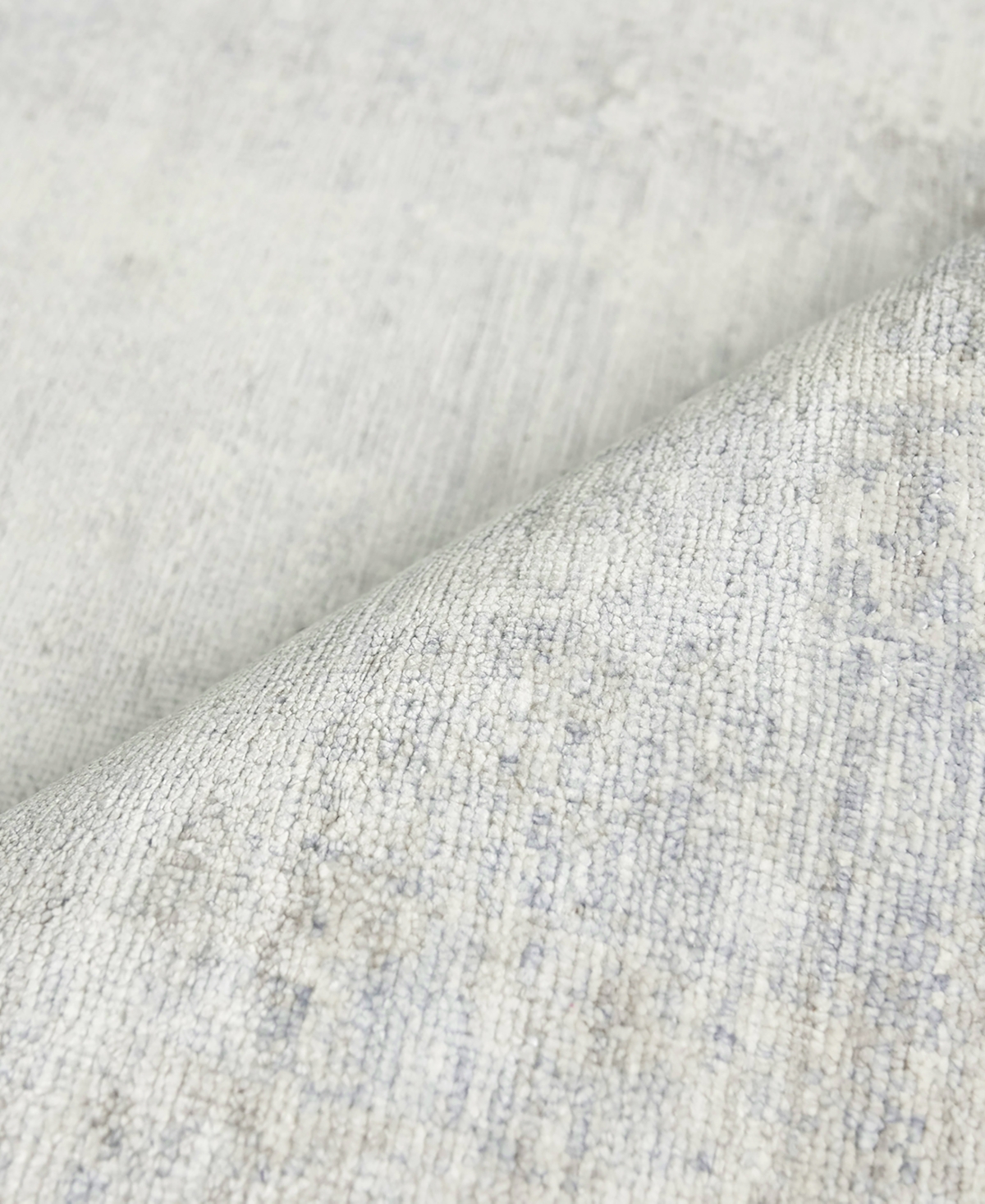 Exquisite Rugs Fine Pure Silk Er4226 6' X 9' Area Rug In Silver Tone