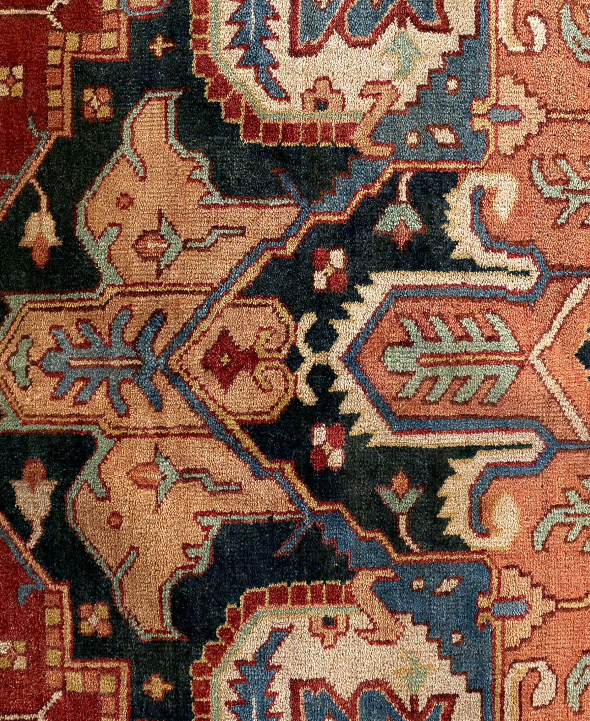 Exquisite Rugs Antique Weave Serapi ER9971 Area Rug - Blue