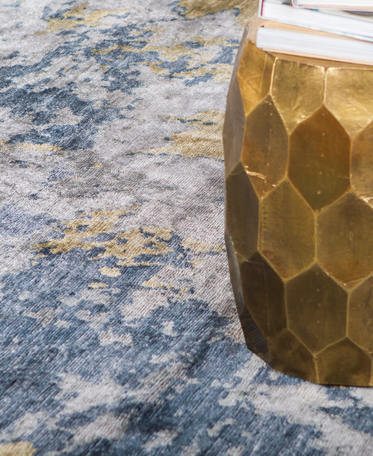 Exquisite Rugs Viscose From Bamboo Silk Er3340 8' X 10' Area Rug In Multi