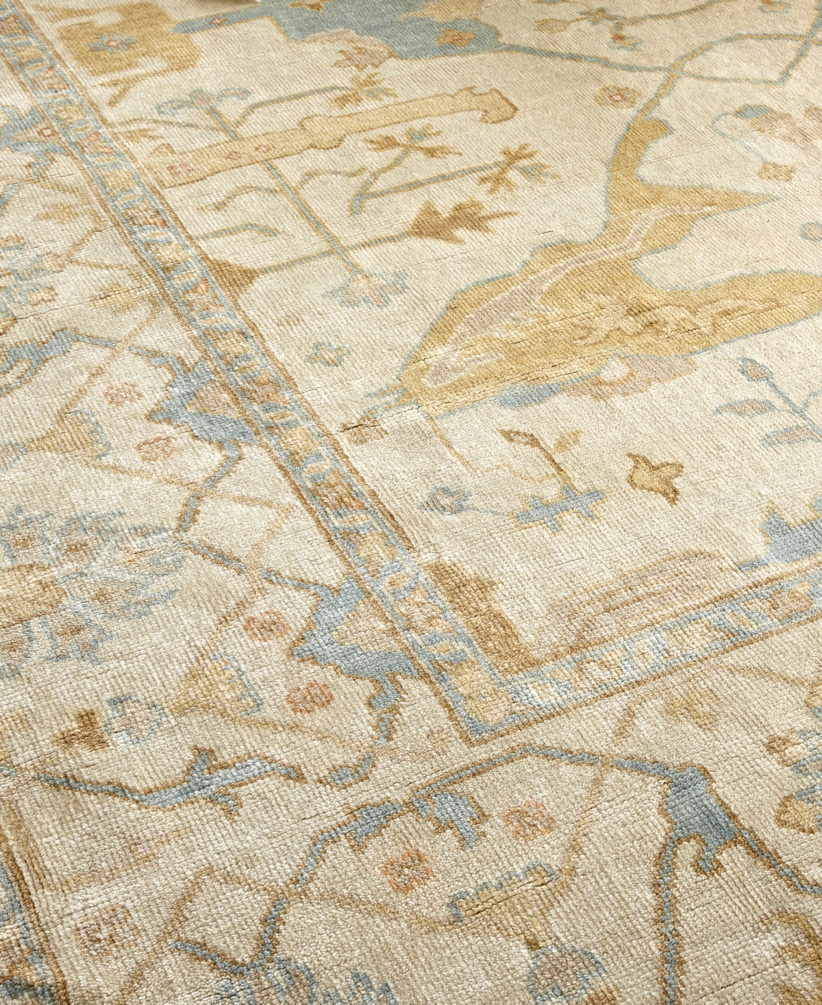 Exquisite Rugs Antique Weave Oushak ER9492 Area Rug