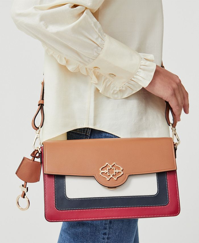 Radley London Women's Apsley Road Inlay Medium Leather Flapover