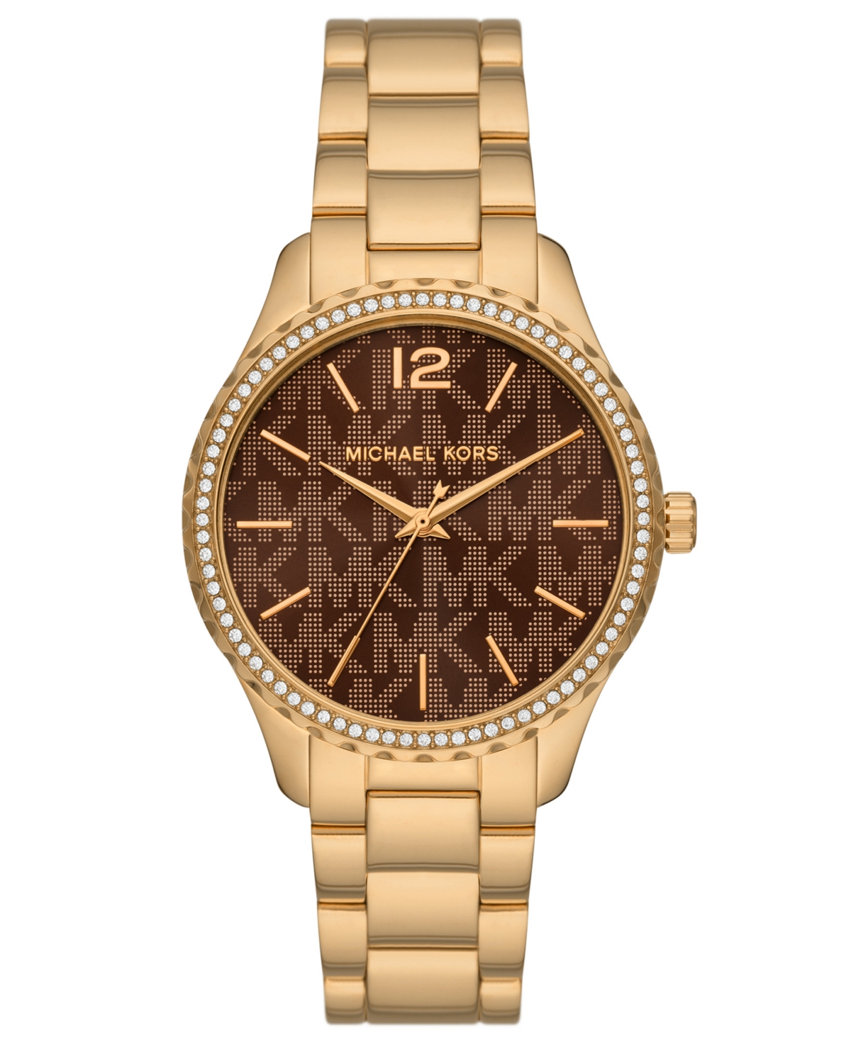 Michael Kors Women's Layton Gold-tone Stainless Steel Bracelet Watch 38mm