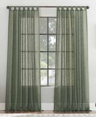 Burlap Weave Curtain Collection