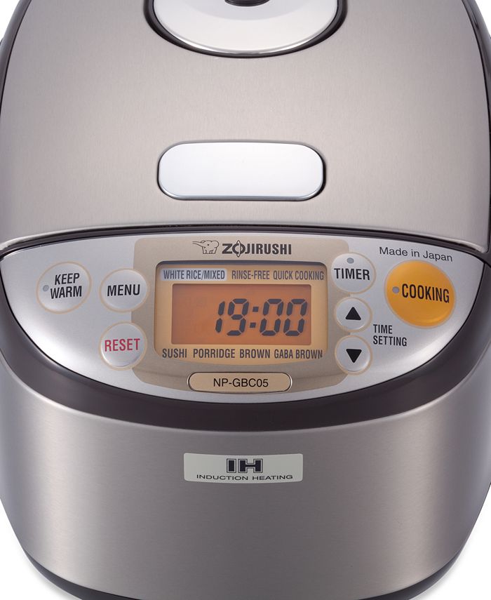 Zojirushi NPGBC05XT Induction Heating System 3cup Cooker