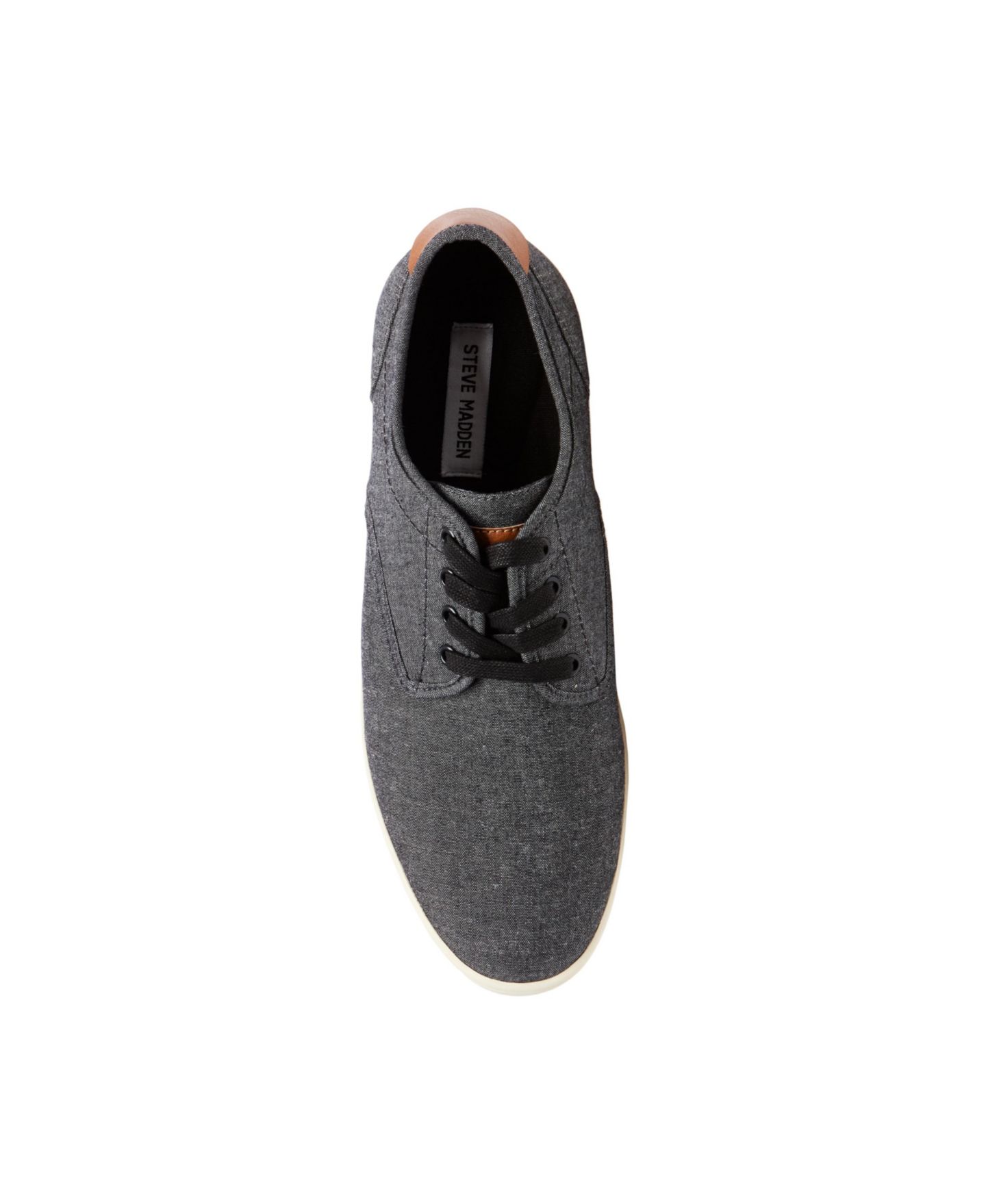 Мужские кроссовки Steve Madden Fenta Fashion Lace-Up, цвет: Чёрный — фото 4