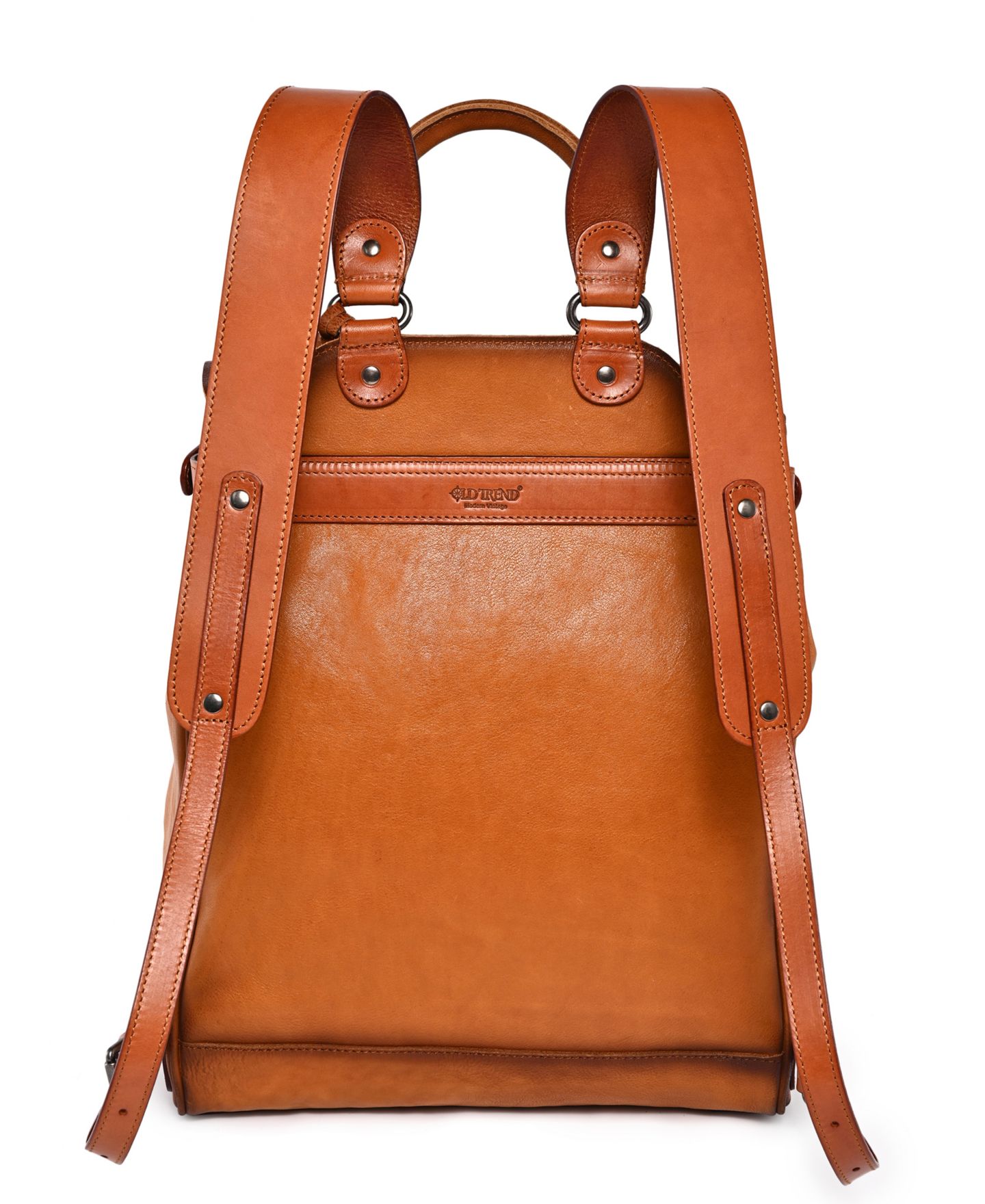 Рюкзак OLD TREND Genuine Leather Lawnwood, цвет: Каштановый — фото 8