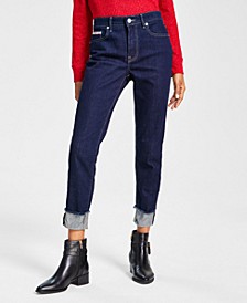 Women's Tribeca TH Flex Raw-Cuff Skinny Jeans