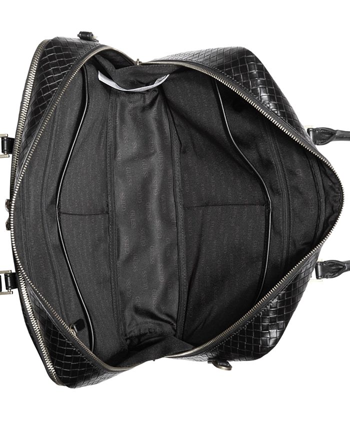 GUESS - Men's Crocodile Embossed Faux-Leather Evening Bag