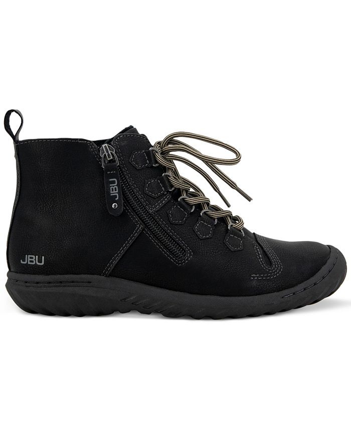 JBU Women's Della LaceUp Zip HighTop Sneakers Macy's