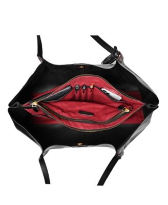 Women's Calla Zipper Closure Gold-Tone Tote Bag