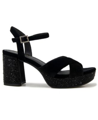Women's Reeva Velvet Platform Dress Sandals