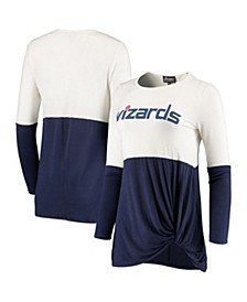 Women's Cream Washington Wizards In It To Win It Long Sleeve T-shirt
