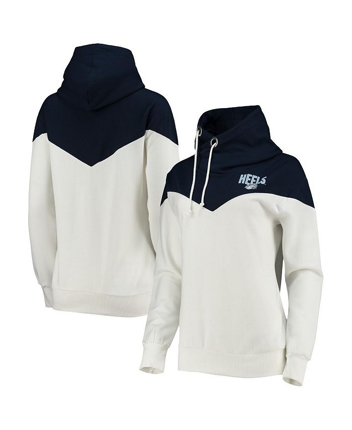 Gameday Couture Women's White, Navy North Carolina Tar Heels Old School ...
