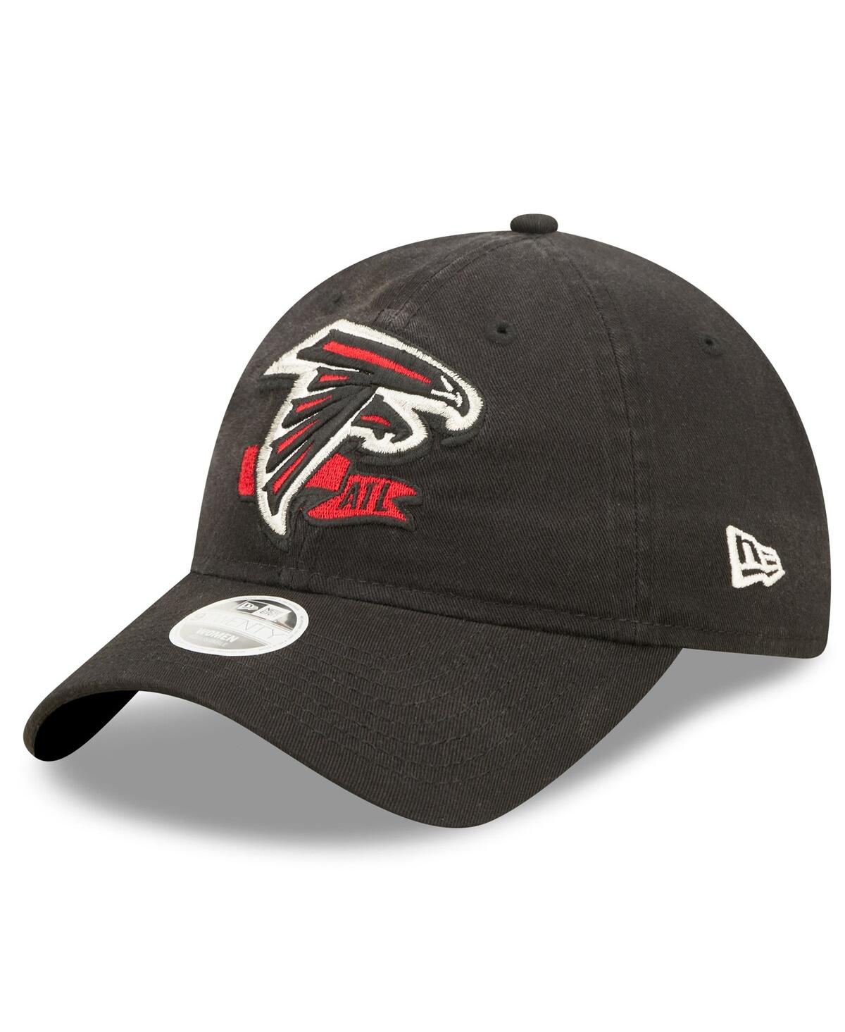 Shop New Era Women's  Black Atlanta Falcons 2022 Sideline Adjustable 9twenty Hat