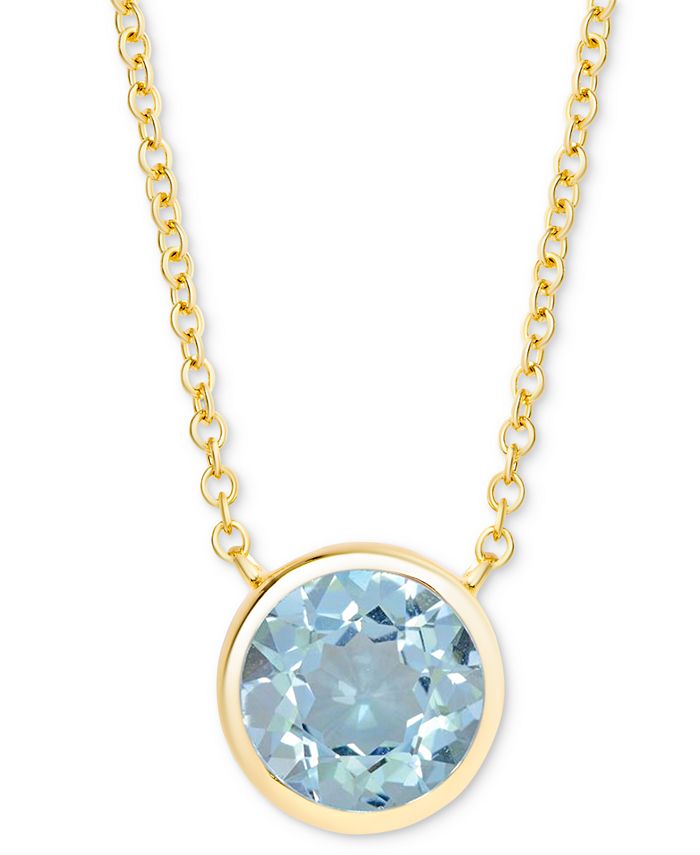Garnet hotsell bezel necklace