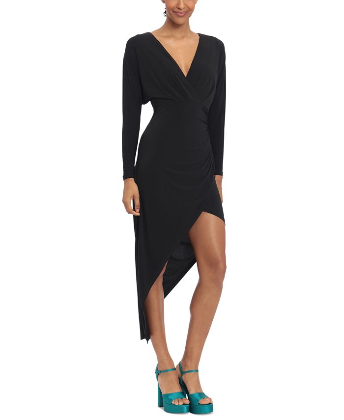 Donna Morgan Women s Dolman Sleeve High Low Dress Macy s