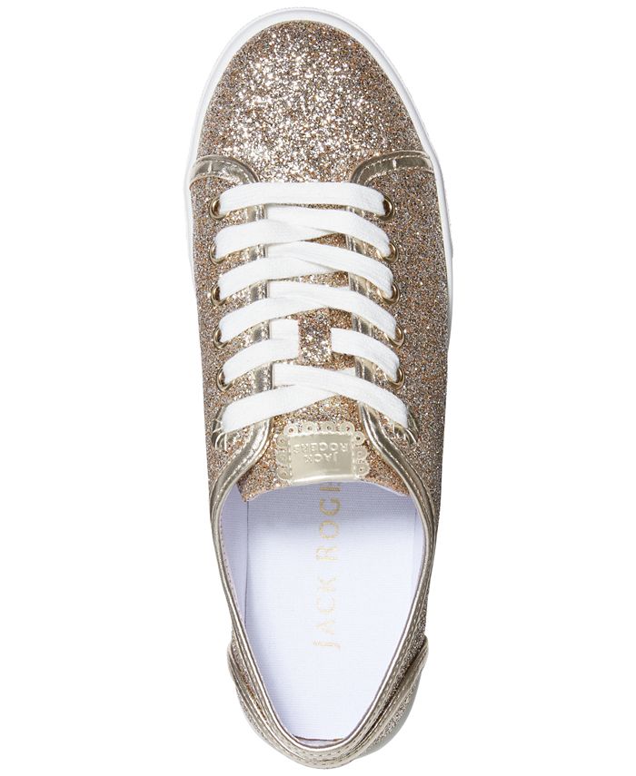 Jack Rogers Women's Lia Glitter Sneakers - Macy's