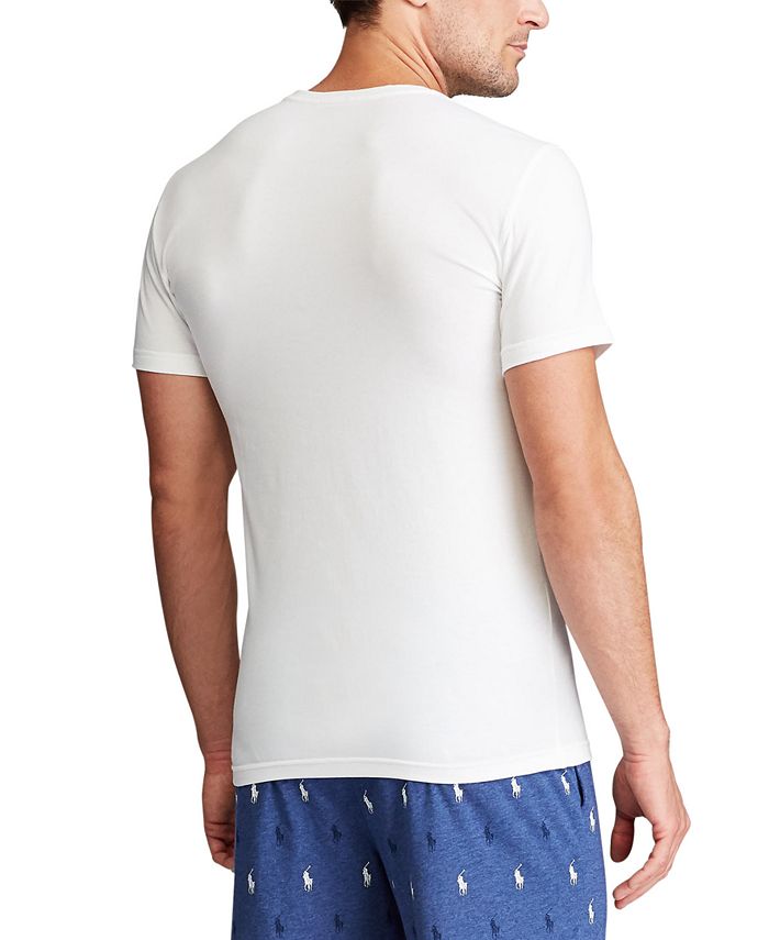 Polo Ralph Lauren Men's SlimFit Stretch Undershirts, 3Pack Macy's