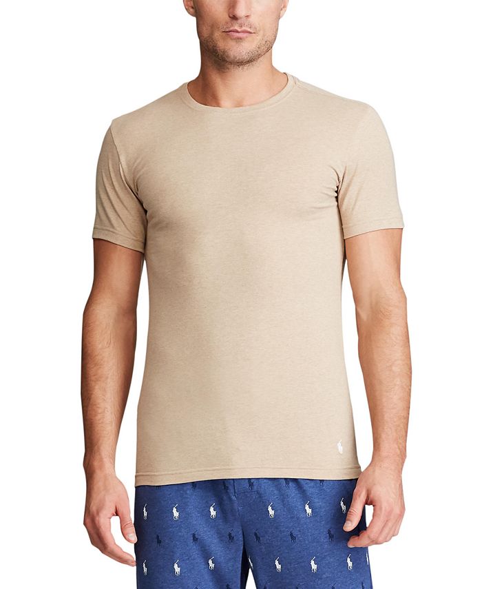 Polo Ralph Lauren Men's SlimFit Stretch Undershirts, 3Pack Macy's