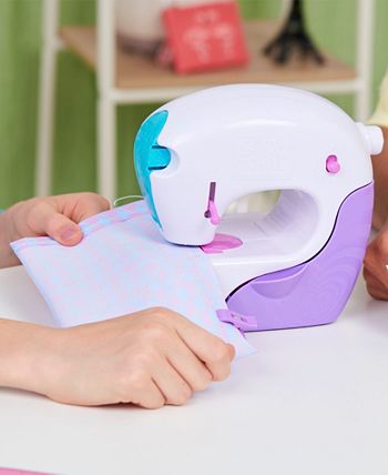 Cool Maker Stitch 'N StyleFashion Studio Stitch 'N Style Pre-Threaded Sewing  Machine with Fabric and Water Transfer Printing, Arts and Crafts, Kids Toys  for Girls