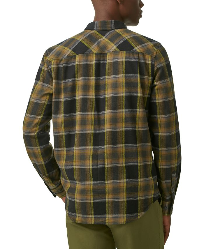 BASS OUTDOOR Men's Expedition Stretch Flannel Shirt - Macy's