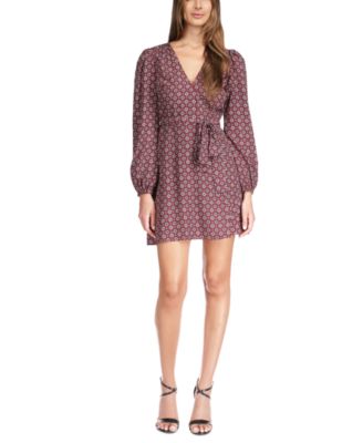 MICHAEL Michael Kors Women s Foulard Print Wrap Dress Macy s