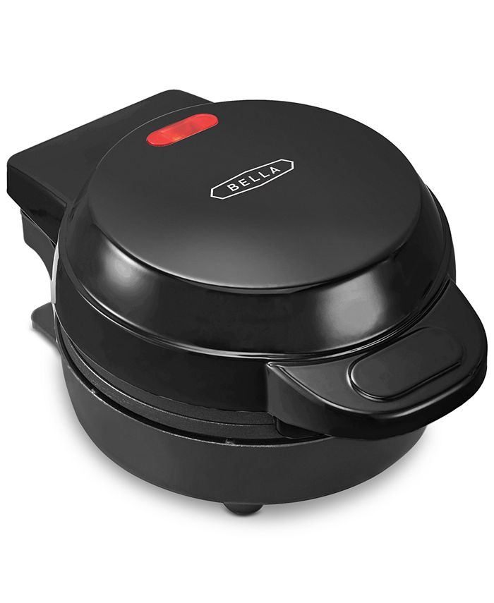 Bella Nonstick Compact Mini Waffle Maker Black Macy's