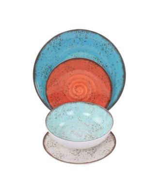 Olivia Melamine 12 Pc. Dinnerware Set, Service for 4