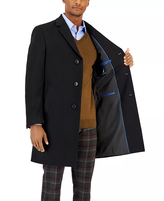 Men's Classic-Fit Camber Wool Overcoat - thumbnail 5