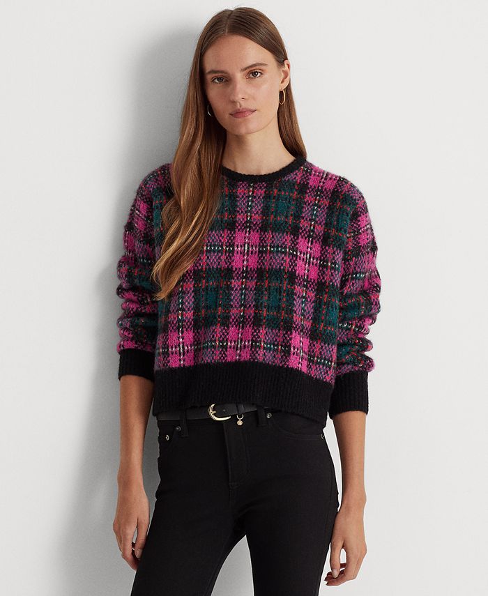 Lauren Ralph Lauren Women's Wool-Blend Turtleneck Sweater - Macy's