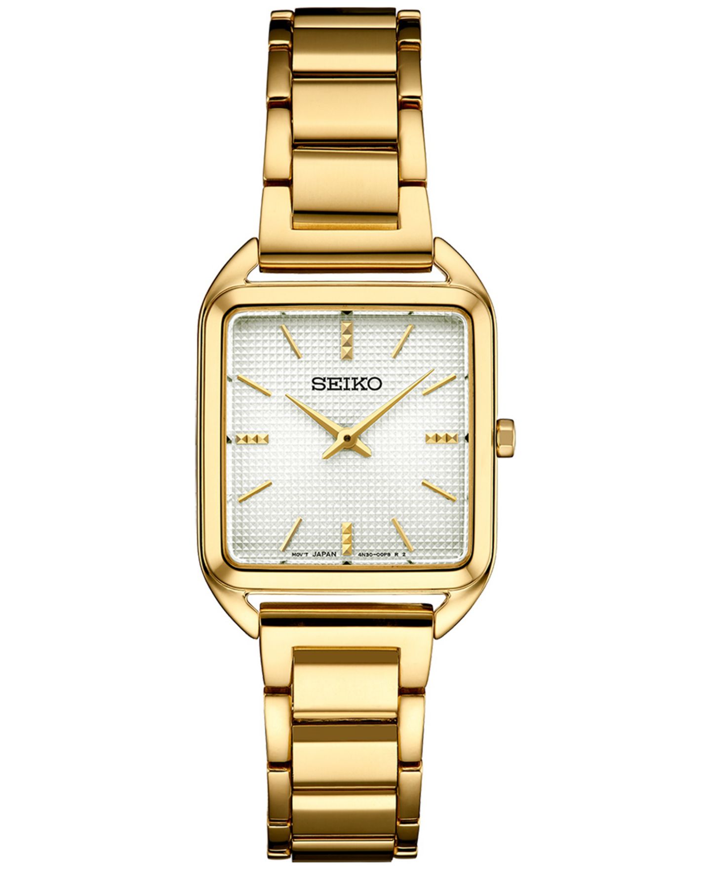 Женские часы Seiko Essentials Gold-Tone Stainless Steel Bracelet Watch 26mm — фото 1