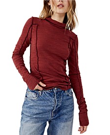 Women's Everyday Layering Cotton Knit Top