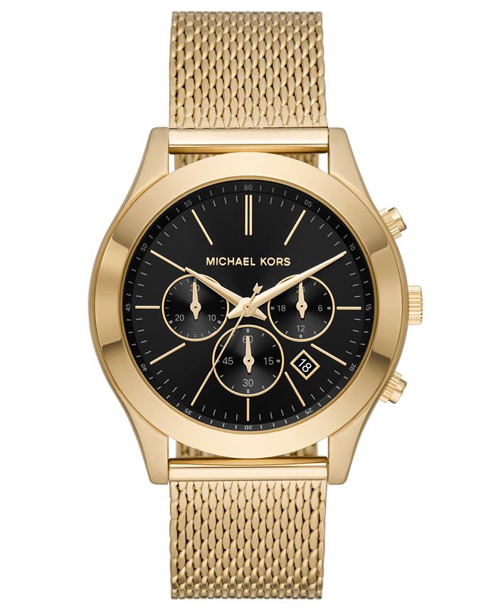 Michael kors men's discount slim runway watch