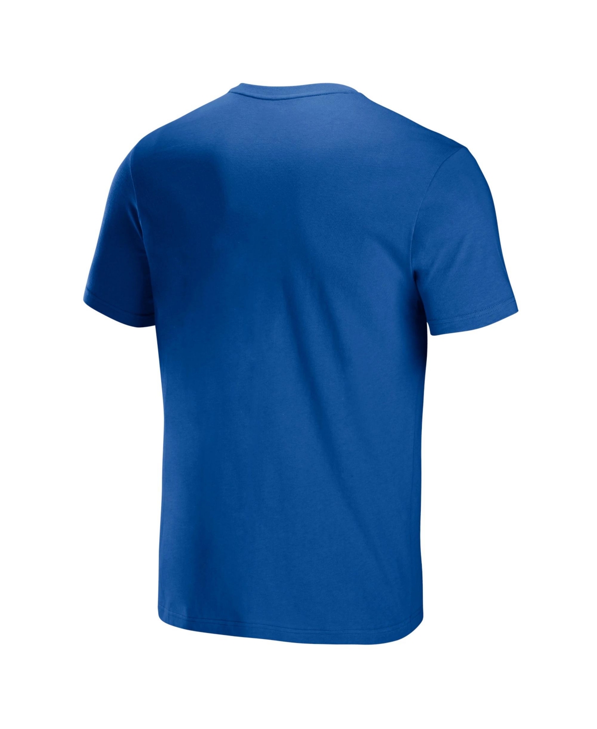 Shop Nfl Properties Men's Nfl X Staple Royal Los Angeles Rams Lockup Logo Short Sleeve T-shirt