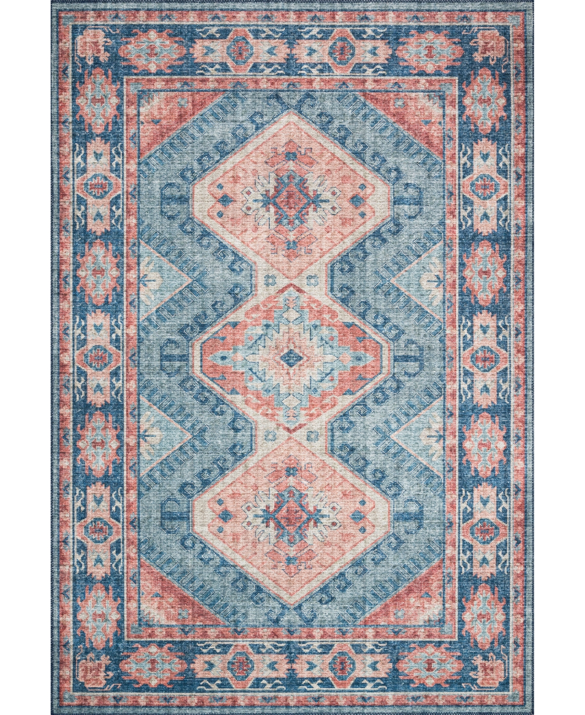 Loloi Ii Skye Sky-03 6' x 9' Area Rug - Turquoise