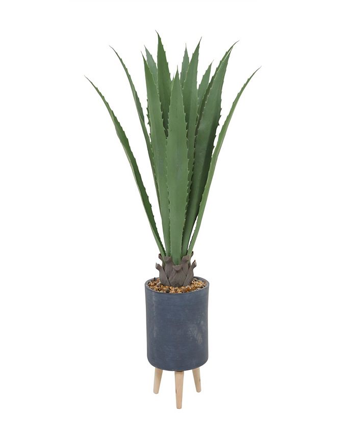 Rosemary Lane Modern Agave Artificial Plant, 25" Macy's