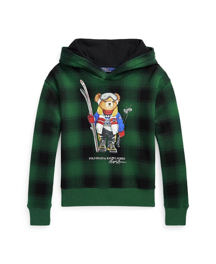 Polo Ralph Lauren Little Girls Bear Long Sleeves Sweatshirt Macy's